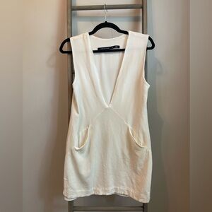 Backstage - white dress